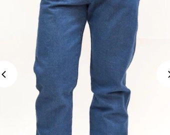 Vaqueros Wrangler de los años 80, talla 46x32, para hombre, Granpacore 13MWZPW, corte vaquero, fabricados en EE. UU.