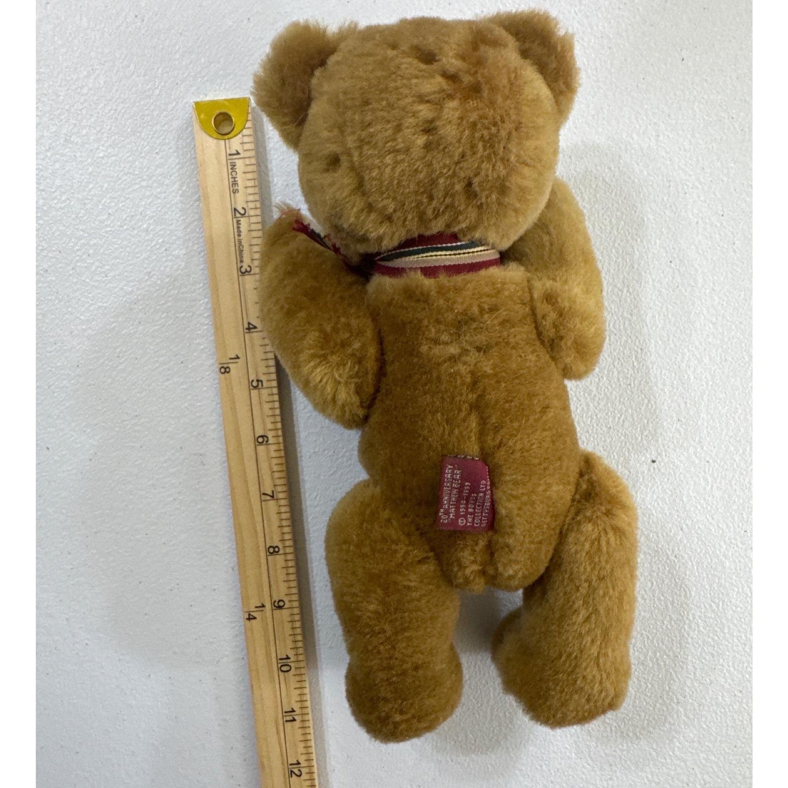 Boyds Bears Matthew Bear 20th Anniversary Edition Limited 1979