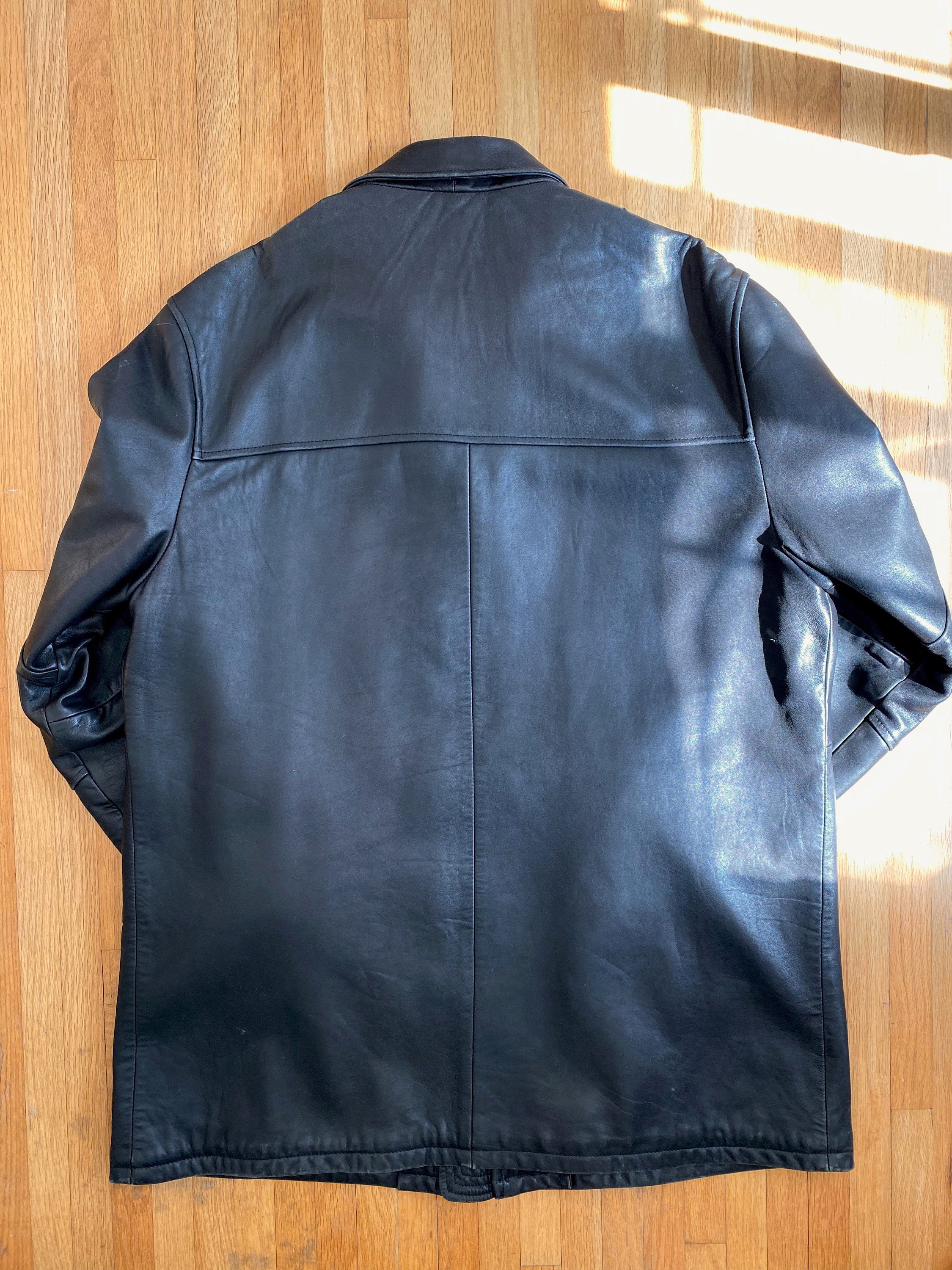 希少 80s ヴィンテージ BARNEYSNEWYORK レザージャケット XL 希少 80s ヴィンテージ BARNEYSNEWYORK レザージャケット XL