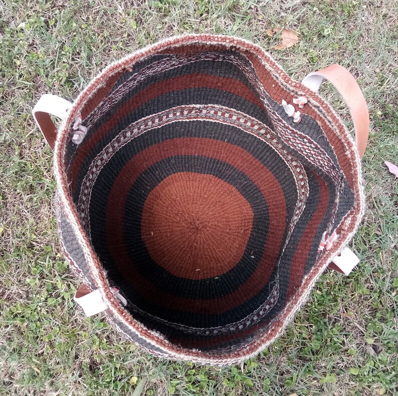 woven african bag