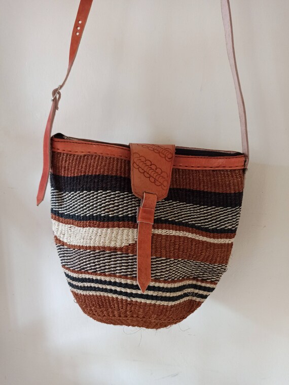 african woven bags