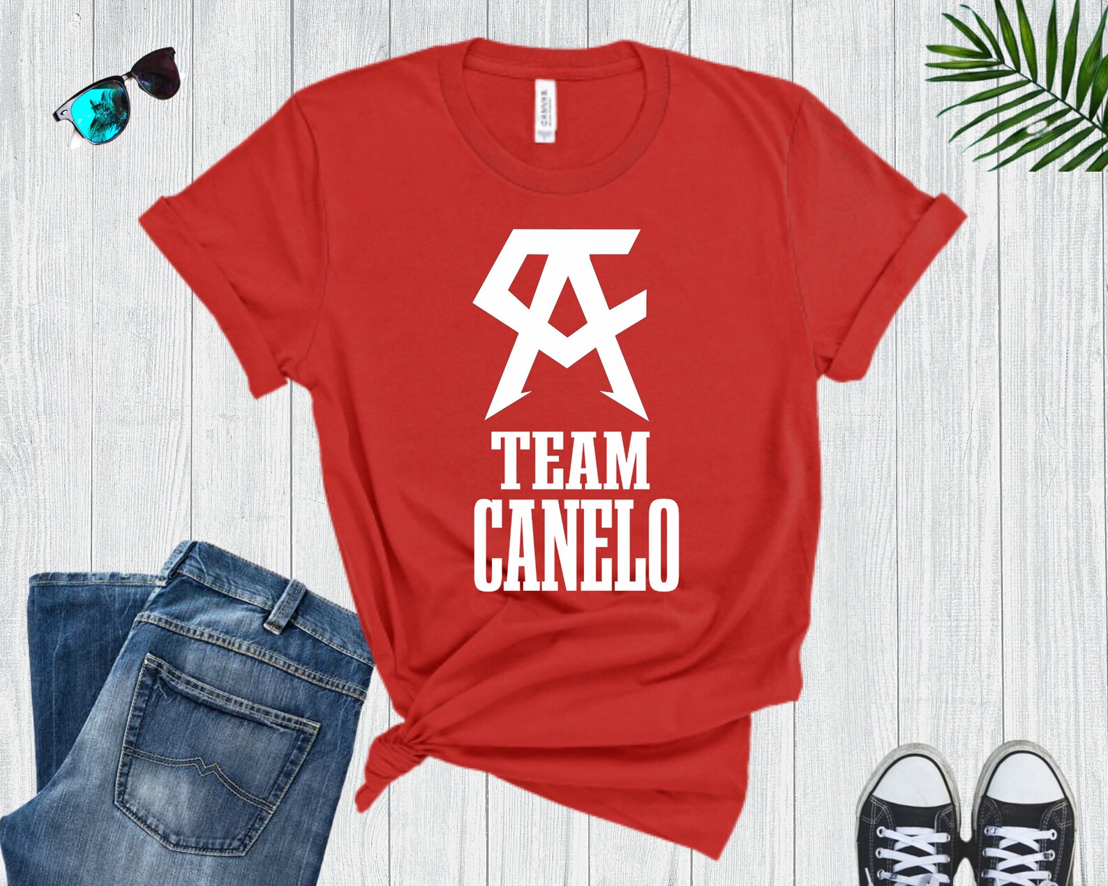 red canelo shirt