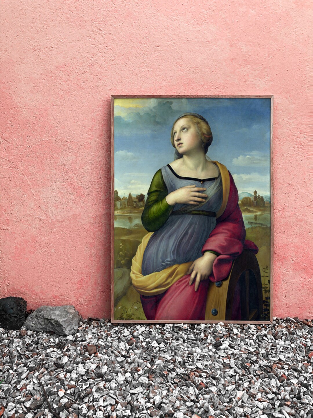 Saint Catherine of Alexandria Raphael by Raffaello Sanzio Da - Etsy
