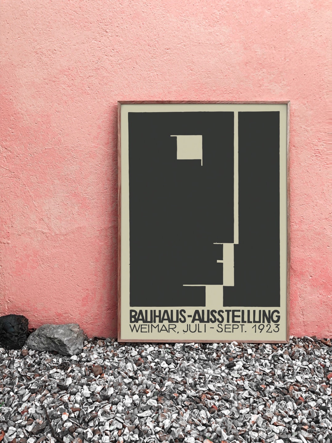 Bauhaus Art Exhibition Poster Bauhaus Exhibition Print Etsy