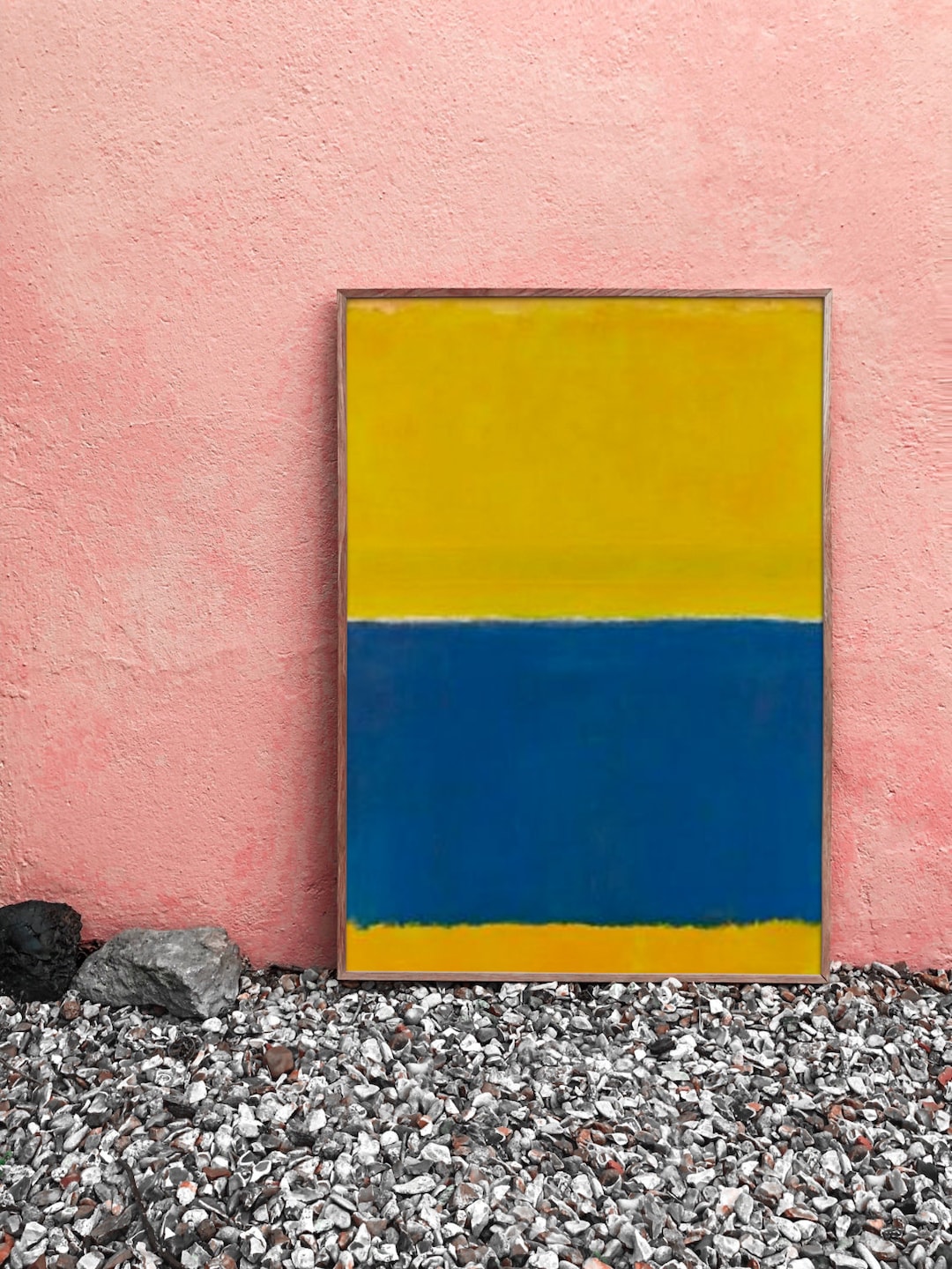 Light Red Over Black by Mark Rothko Exhibition Poster Etsy