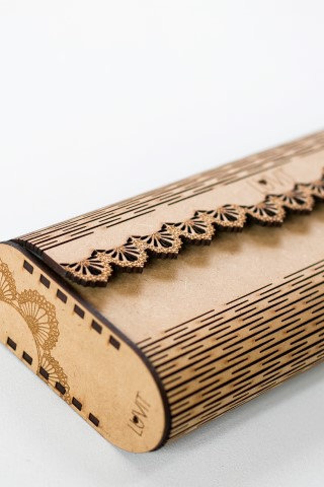 Lasercut clutch bag dxf file for cnc Etsy