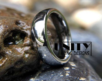 Silver Tungsten Ring, NEVER SCRATCH, Classic Tungsten Ring, Tungsten Wedding Band, Tungsten, Men's Tungsten Ring,Men Ring,Unity Ring Designs