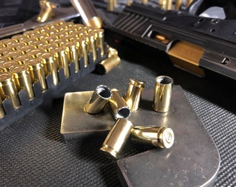 Truck Gifts, 4 or 6, Bullet Tire Caps for Cars and Trucks, Bullet Valve Stem Caps, Real 9mm Bullet Casings Valve Caps, Hand-Polished Set