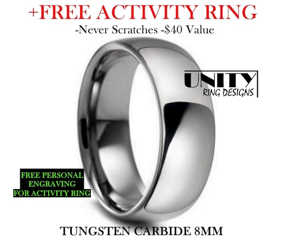 Tungsten shop ring value