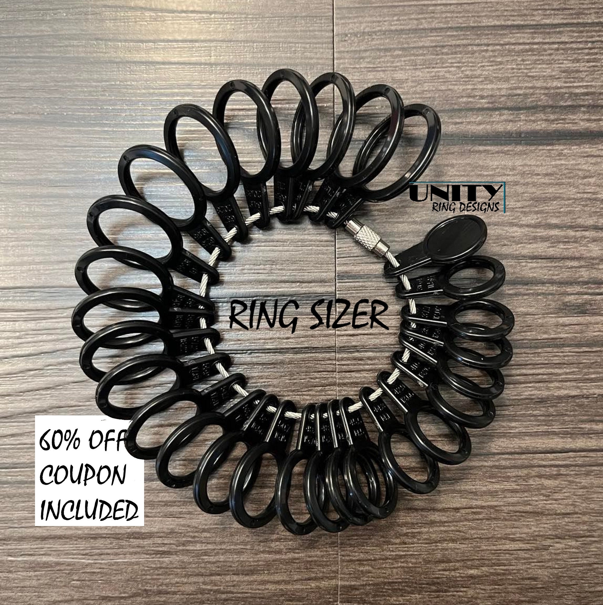 Ring Sizer, Find Ring Size, Adjustable Ring Sizer, Ring Sizer Adjuster,  Measure Ring Size at Home 