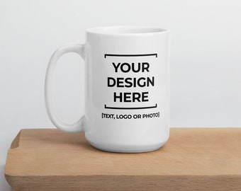 Custom Mug, Personalized Photo Mug, Saying Mug, Logo Mug, Text Mug, Picture Cup, Quote Mug, Personalized Gift, Father's Day Gift, Design Mug