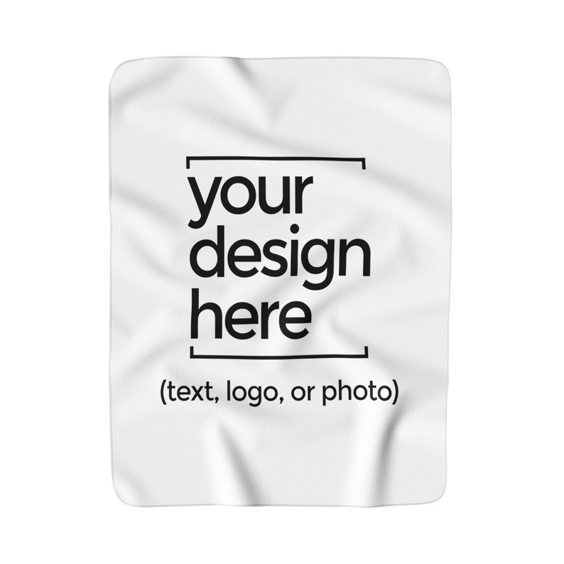 Custom Blanket Personalized Photo Soft Blanket Sherpa Etsy