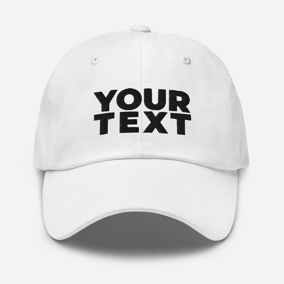 Custom Embroidered Hat Personalized 