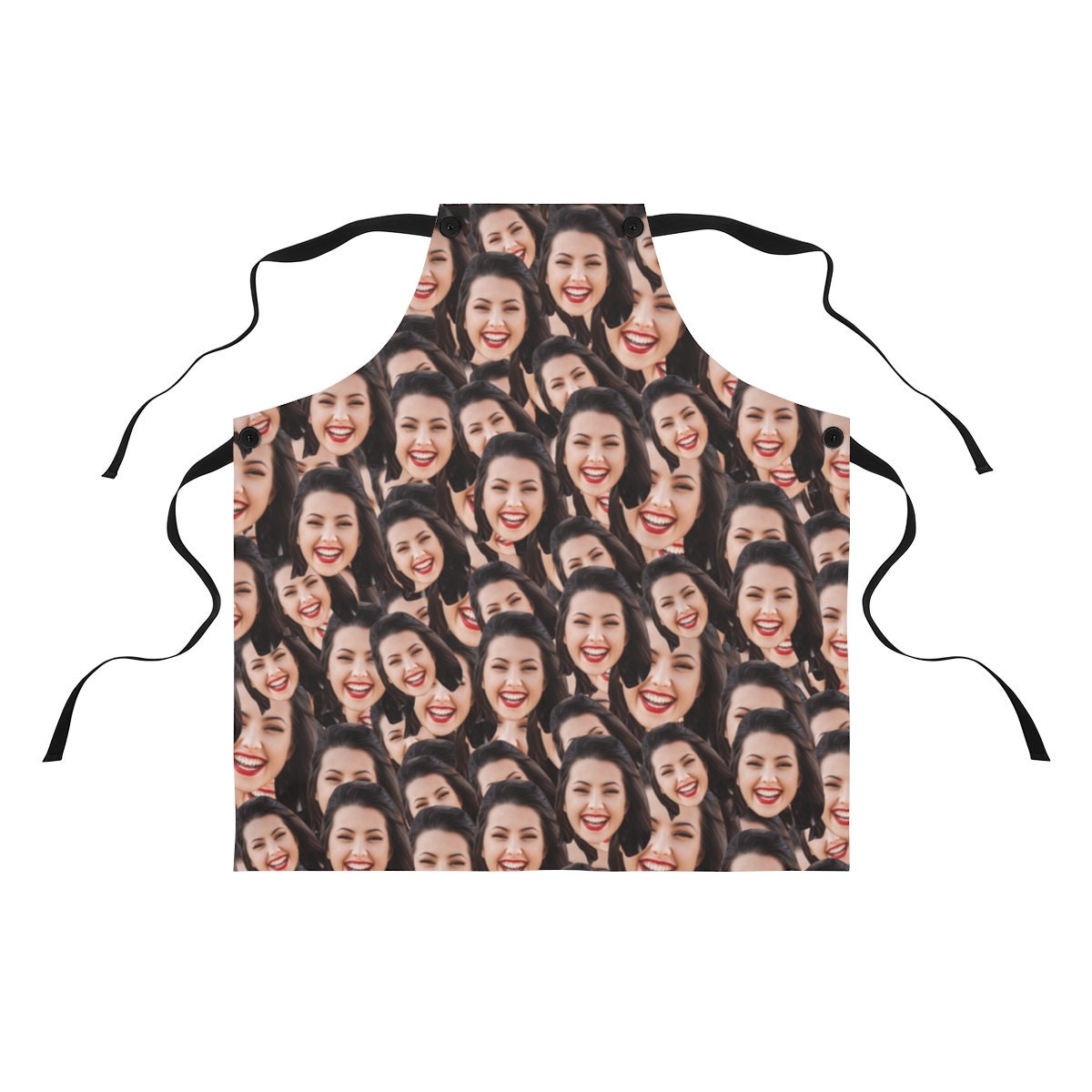 Custom Photo Apron Personalized Face Apron Funny Kitchen 