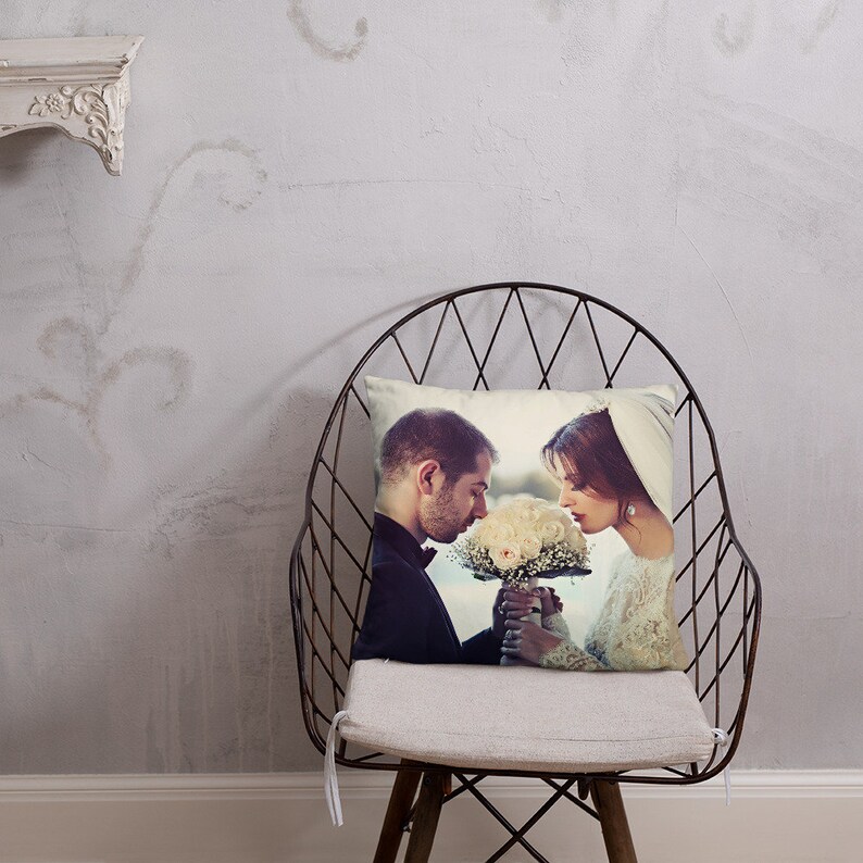 Personalized Photo Pillow Pillow With Stuffing Custom Etsy