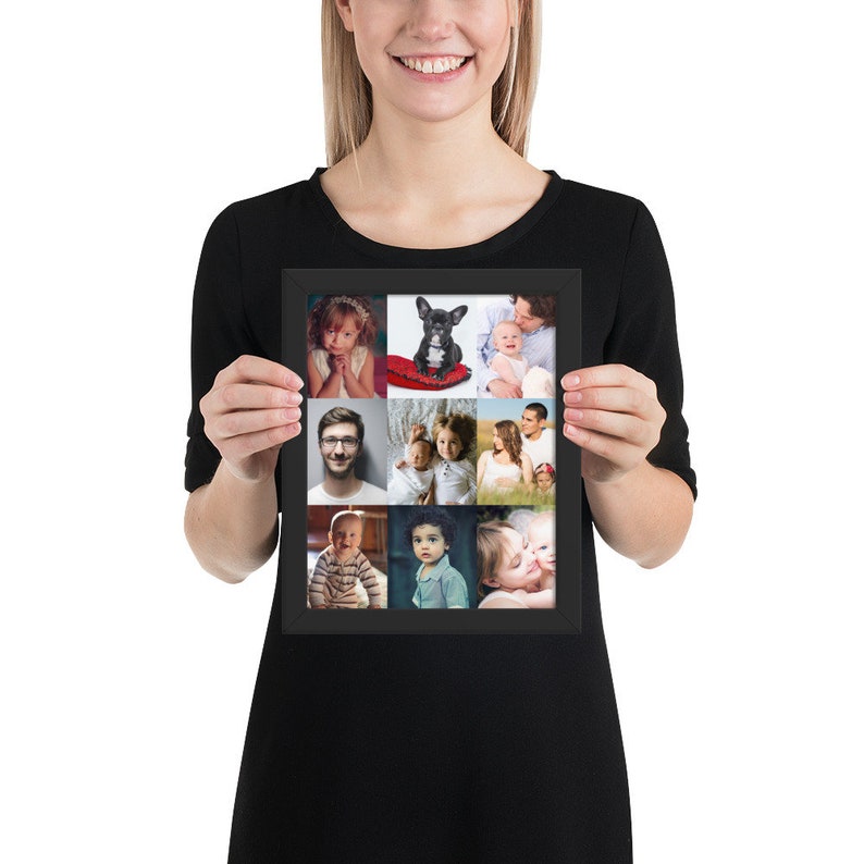 Custom Framed Poster Personalized Poster Custom Text Poster Etsy