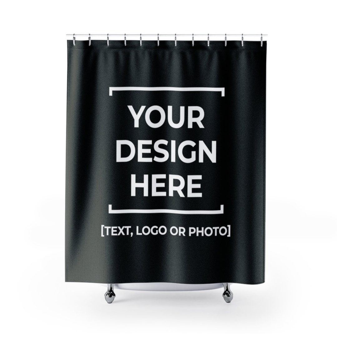 Personalized Shower Curtain, Bath Decoration Curtain, Custom Photo