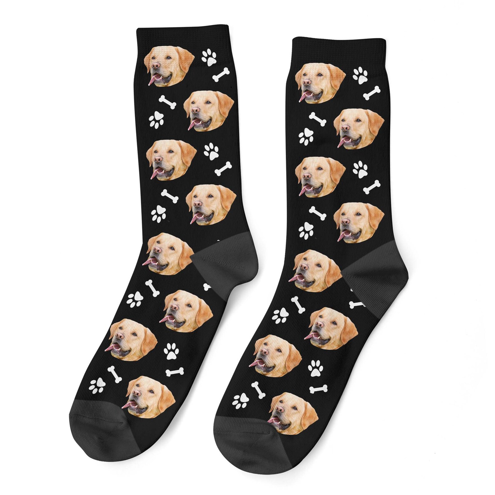 Dog Socks Custom Pet Socks Face Socks Gift for Dad Gift Etsy