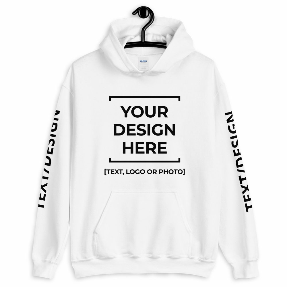 Custom Text Sweatshirt Custom Logo Sweater Custom Photo Tee Custom Shirt