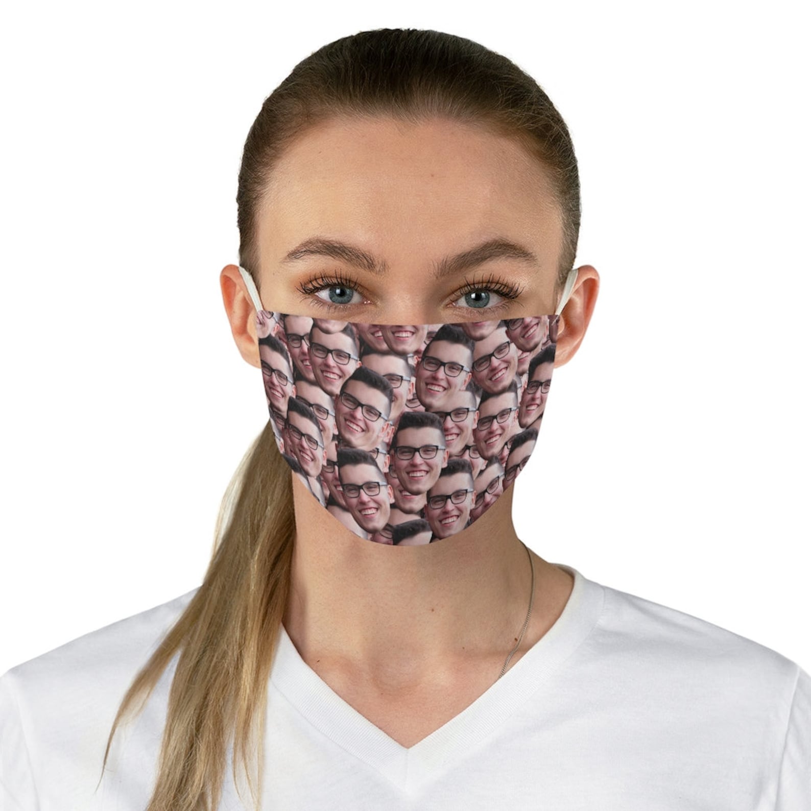 Crazy Face Mask Custom Photo Mask