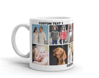 Photo Collage Mug, Father's Day Gift, Custom Mug, Dad Mug, Family  Photos Mug, Picture Mug, Personalized Gift, Gift for Dad, Gift for Him,