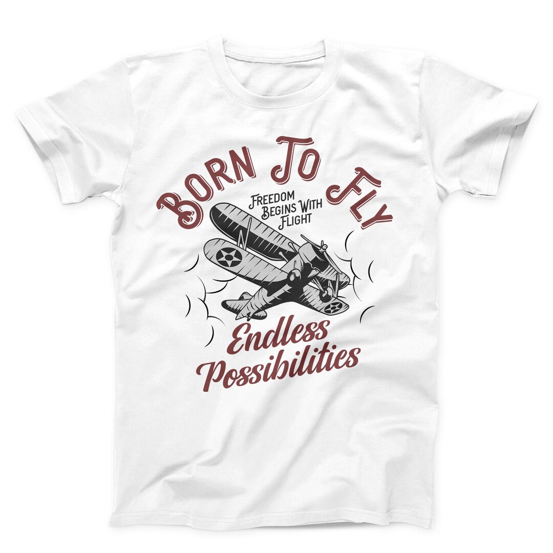 Born to Fly Helicopter Unisex T-shirt Graphic Creative Tee - Etsy