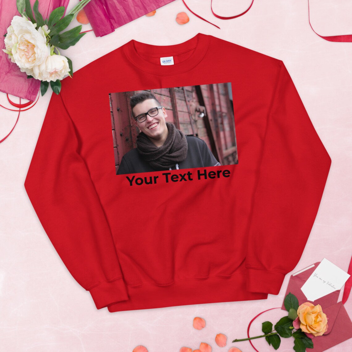 Sudadera de fotos personalizada Sudadera de