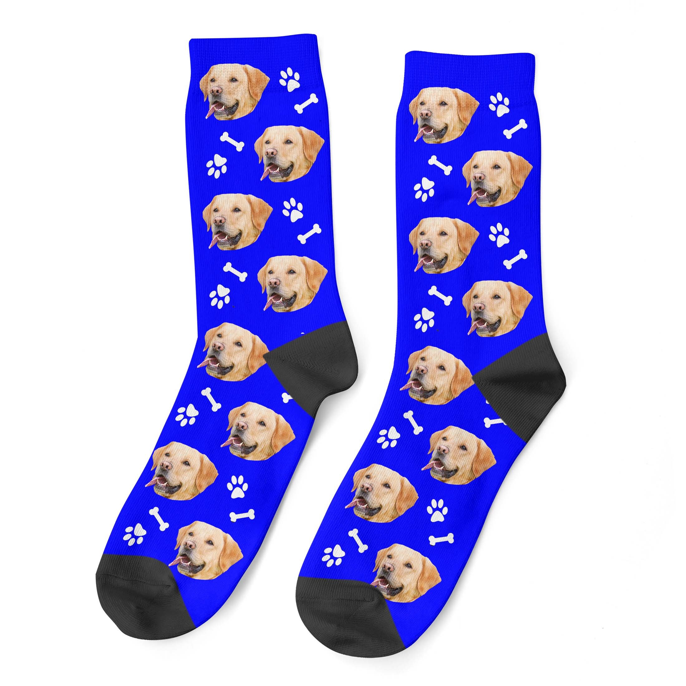 Custom Dog Face Socks Personalized Puppy Photo Socks with Etsy