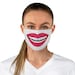 Crazy Face Mask, Custom Photo Mask,