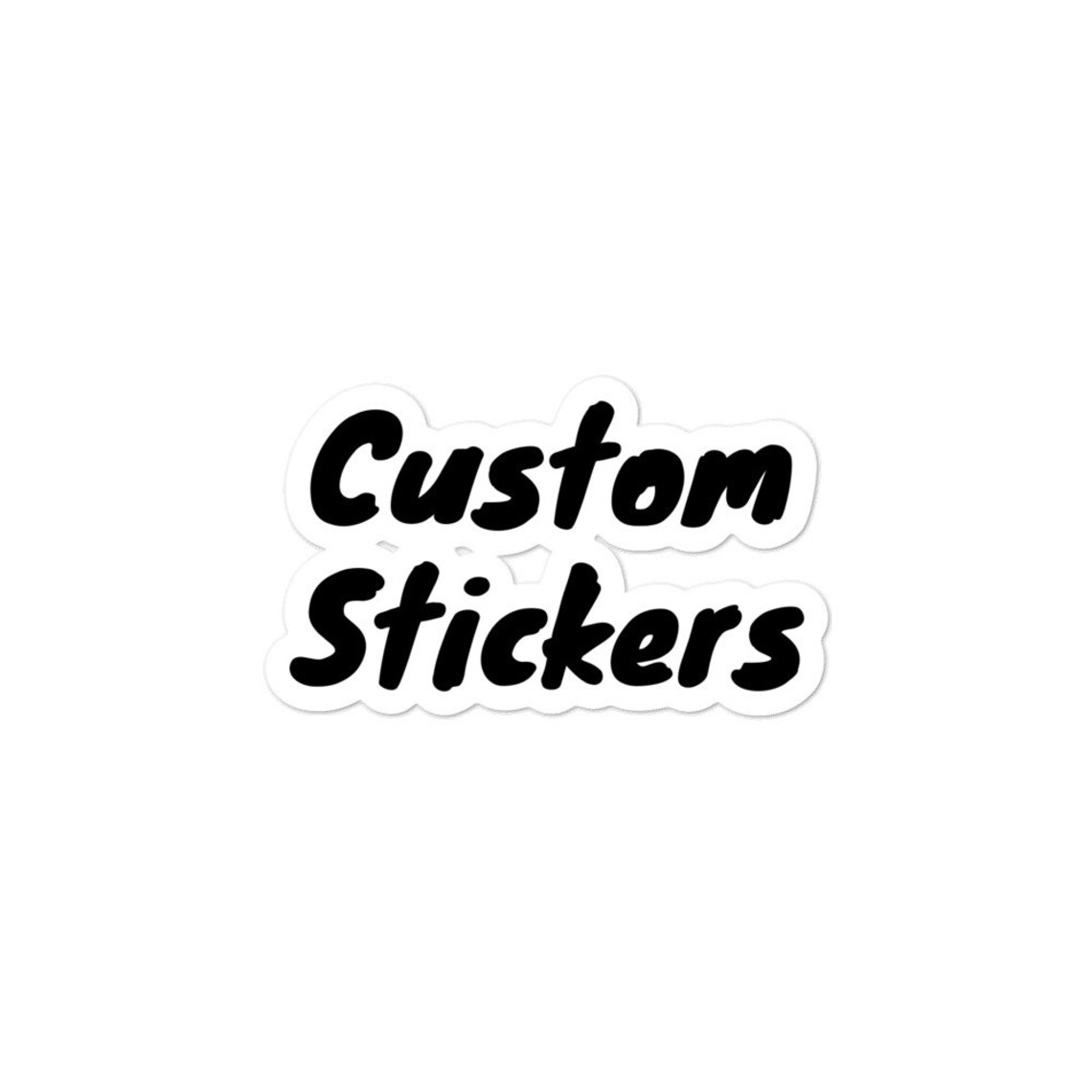 Custom Stickers Logo Stickers Personalized Stickers Etsy
