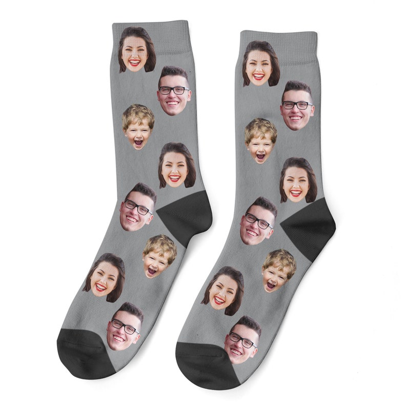 Custom face socks personalized photo socks personalized etsy