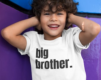 Big Brother T-shirt, Big Bro Shirt, Baby Annoucement Shirt