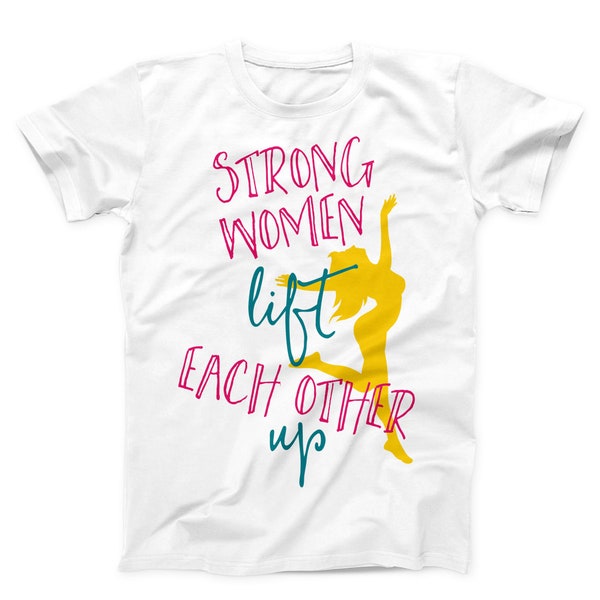 Starke Frauen links einander bis T-shirt, Grafik kreative t-Shirt, lustige Shirt, Frauen T-shirt, Mama Shirt, Geschenk T-shirt, starke Frauen Shirt