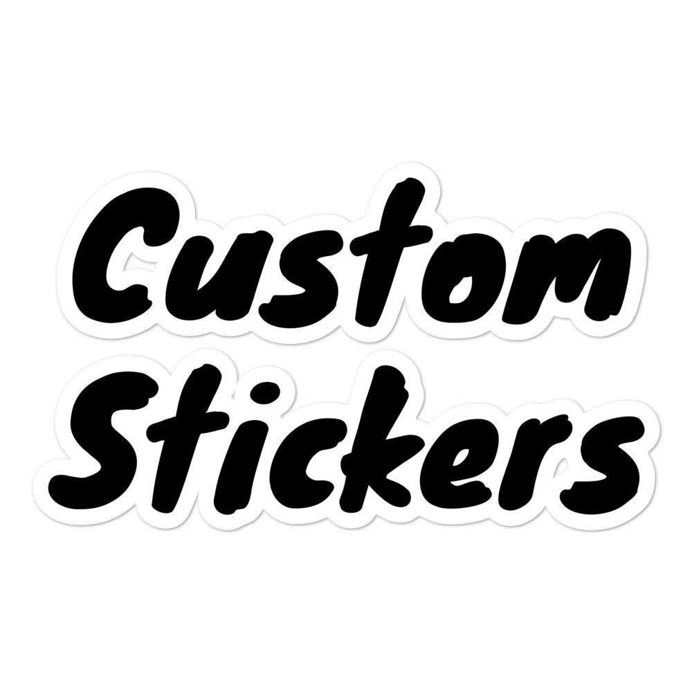 Custom Stickers Window Decal Personalized Stickers Laptop Etsy