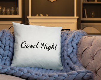 Good night 2025 with pillow