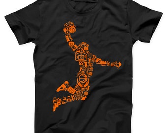 Basketball Player Retro Vintage T-shirt Graphic by lakiaktertsd · Creative  Fabrica