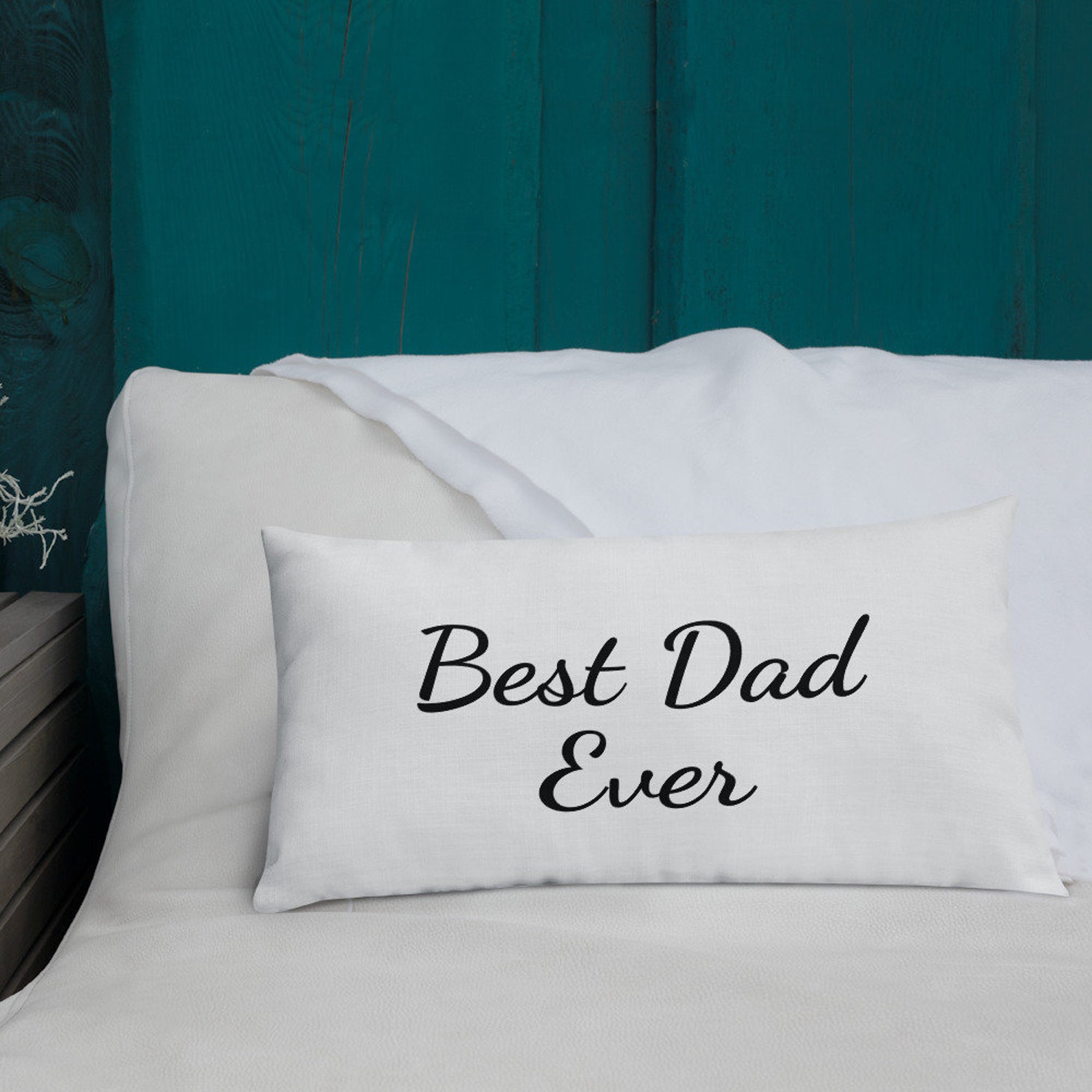 Best Dad Ever Pillow Best Pillow Room Decoration Pillow Etsy