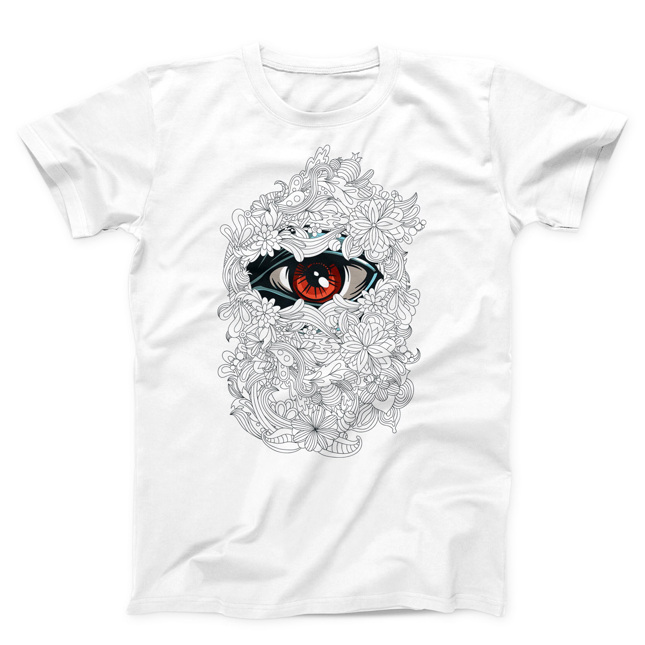 Camiseta Unisex de ojos camiseta creativa gráfica camisa Etsy