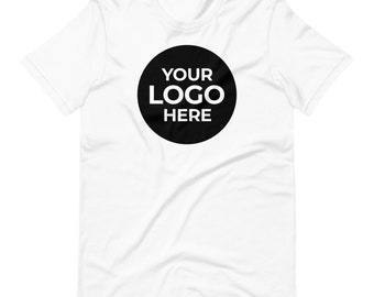 Logo Printed Shirt, Your Logo T-Shirt, Logo Printed Shirt, Branding T-shirt, Company Logo Shirt, Custom T-shirt, Personalized Logo Shirt