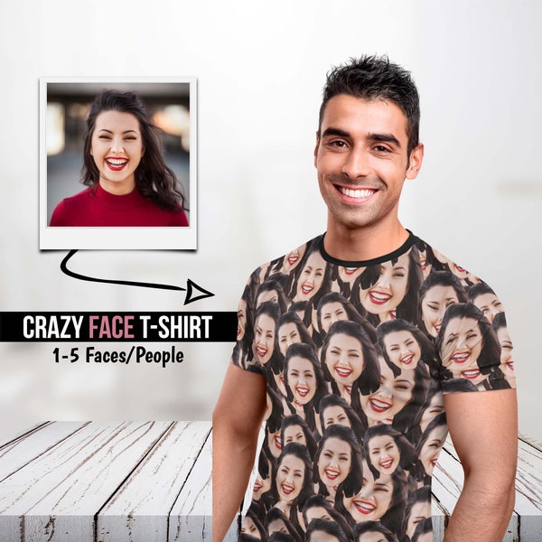 Custom Face Shirt Etsy
