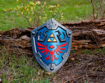 ハイリアの盾 - ゼルダの実物大1:1金属レプリカ BOTW、TOTK、オカリナ