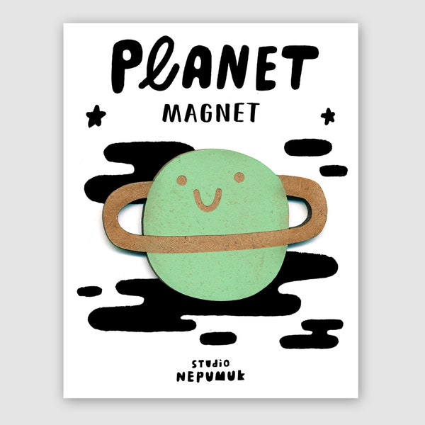 Planet | Magnet, Fridge Magnet, Pin, Pin Magnet, Office, Home, Space, MDF, Lasercut