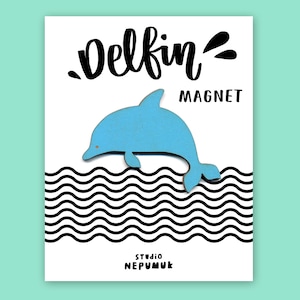 Dolphin | Magnet, fridge magnet