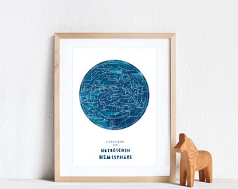 Fine Art Print | Nördliche Hemisphäre