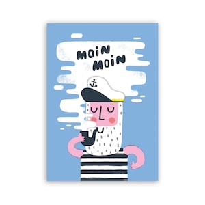 Moin Moin | Postcard DinA6