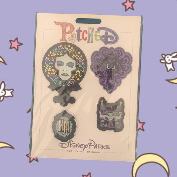 Haunted Mansion Sticker Patches