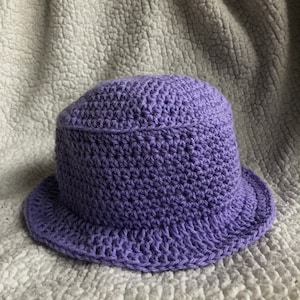 Crocheted Bucket Hat Pattern PDF download image 5