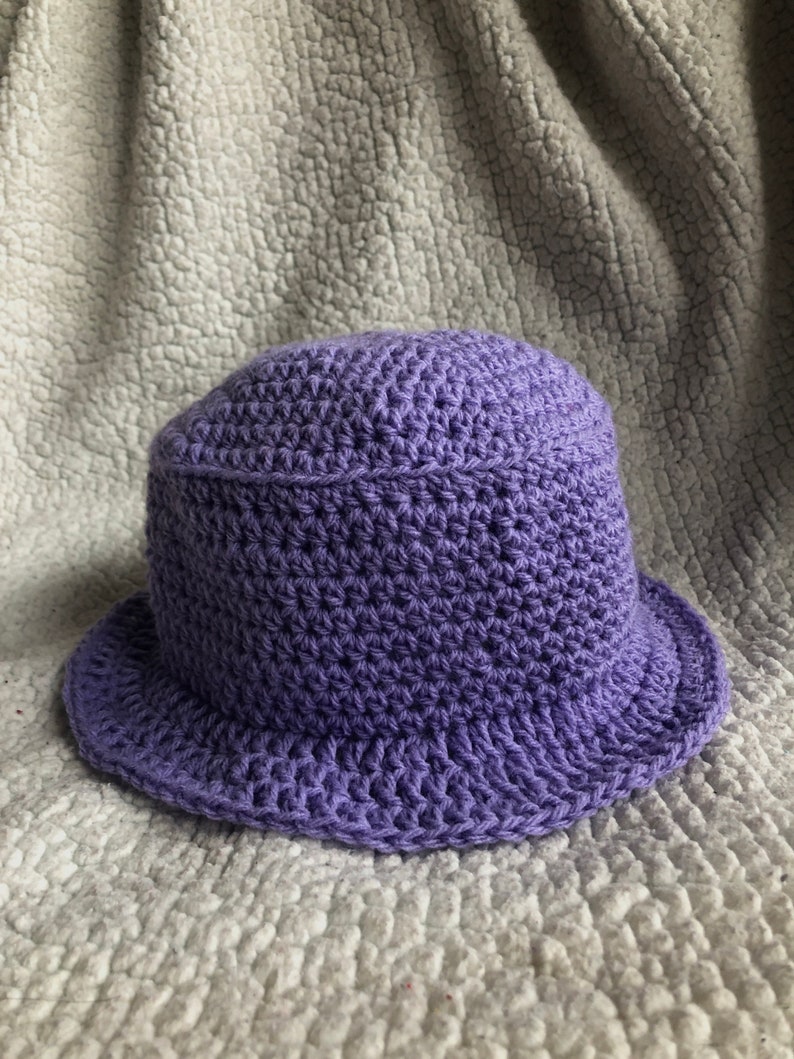 Crocheted Bucket Hat Pattern PDF download image 5