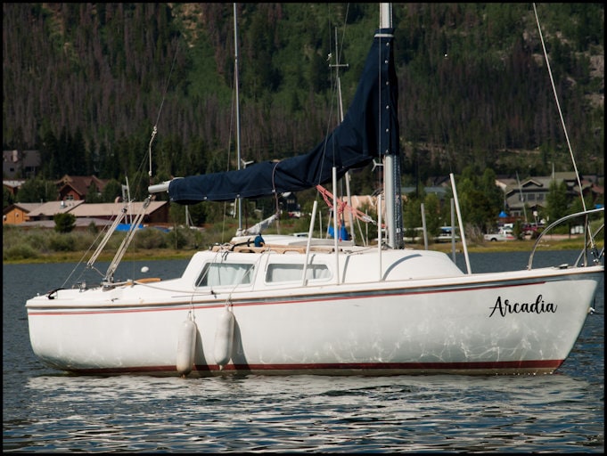 Adesivi Personalizzati Per Barche - Nome Imbarcazione 60cm In Vinile Resistente - Foto 8