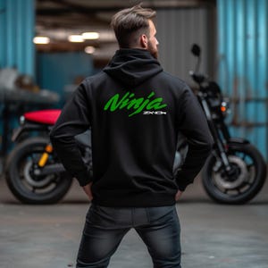 【TWN】23FW★ Wrapup Hoodie Kawasaki ZX-10R 2023-24 Hoodie - Motorcycle Sweatshirt for